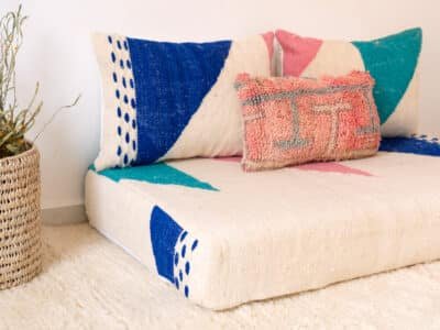 120cm // 4 ft Small Modern Floor Couch - Image 5