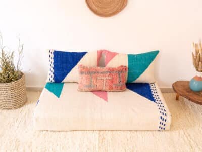 120cm // 4 ft Small Modern Floor Couch - Image 4