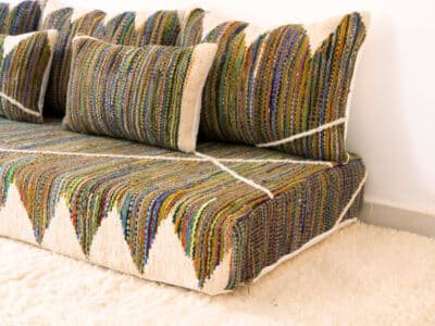 240cm // 8 ft Colourful Floor Sofa Covers - Image 6
