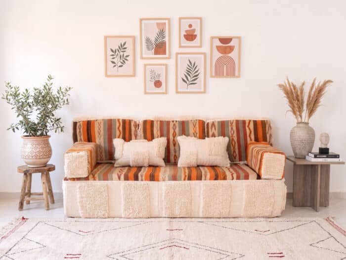 6ft Wool Floor Couch Covers