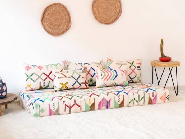 Colourful Floor Sofa Morocco