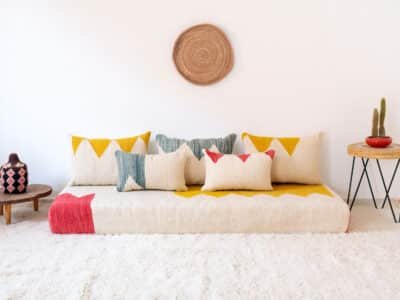 180 cm // 6 ft Modern Floor Couch Covers - Image 2