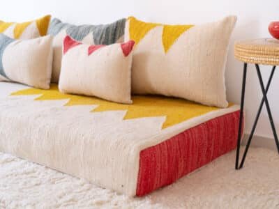 180 cm // 6 ft Modern Floor Couch Covers - Image 7