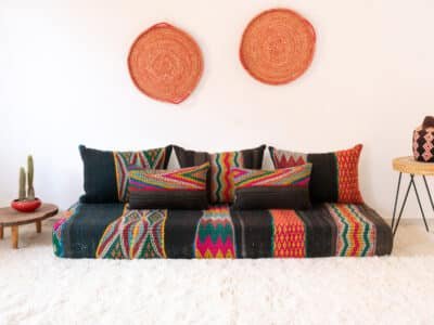 180cm // 6 ft Boho Floor Couch Covers - Image 2
