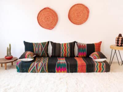 180cm // 6 ft Boho Floor Couch Covers - Image 3