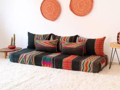 180cm // 6 ft Boho Floor Couch Covers - Image 4