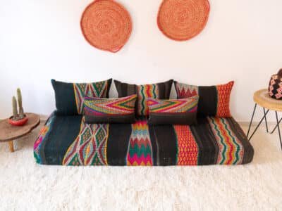 180cm // 6 ft Boho Floor Couch Covers - Image 5