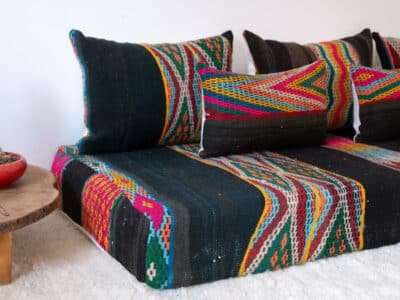 180cm // 6 ft Boho Floor Couch Covers - Image 8