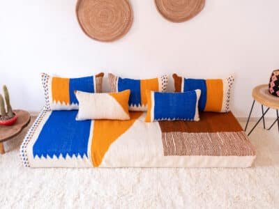 180 cm // 6 ft Floor Couch Covers Morocco - Image 5