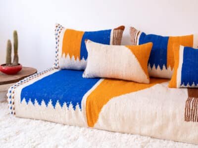 180 cm // 6 ft Floor Couch Covers Morocco - Image 6
