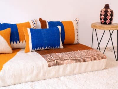 180 cm // 6 ft Floor Couch Covers Morocco - Image 7