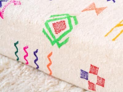 180cm // 6 ft Colourful Floor Sofa Berber - Image 11