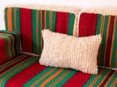 210cm // 7ft Handmade Moroccan Loveseat Covers - Image 10
