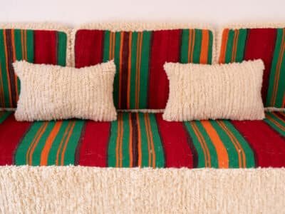 210cm // 7ft Handmade Moroccan Loveseat Covers - Image 12