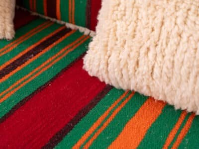 210cm // 7ft Handmade Moroccan Loveseat Covers - Image 13