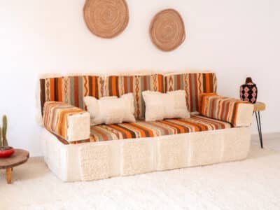 180 cm // 6ft Wool Floor Couch Covers - Image 2