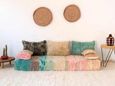 6ft // 180 cm Moroccan Floor Sofa - Image 3