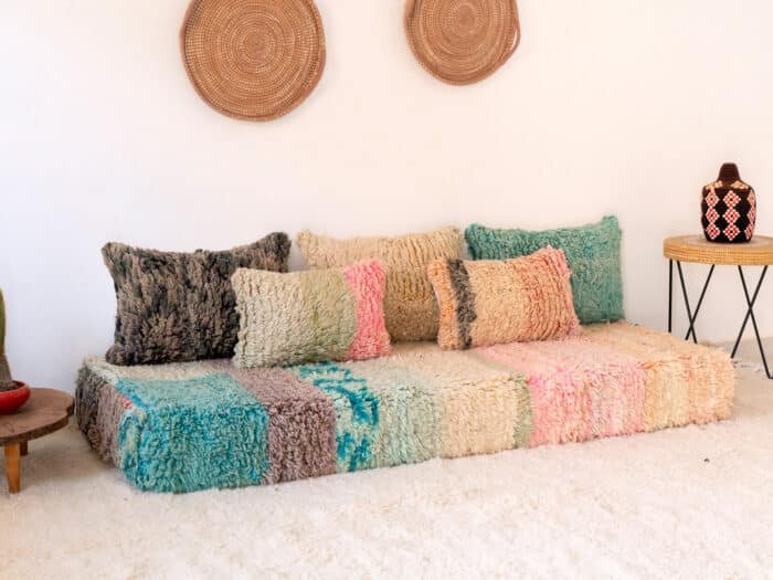 6ft Moroccan Floor Sofa