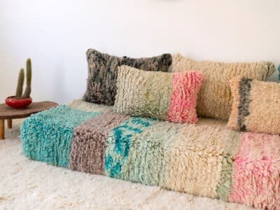 6ft // 180 cm Moroccan Floor Sofa - Image 5
