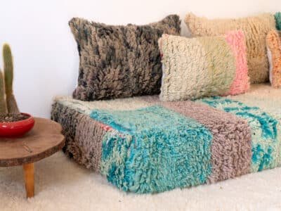 6ft // 180 cm Moroccan Floor Sofa - Image 8