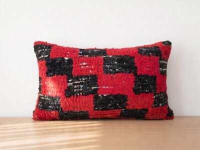 12x20 Moroccan Red Cushion - Image 1