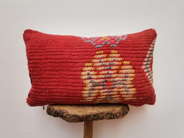 Berber Pillow Red
