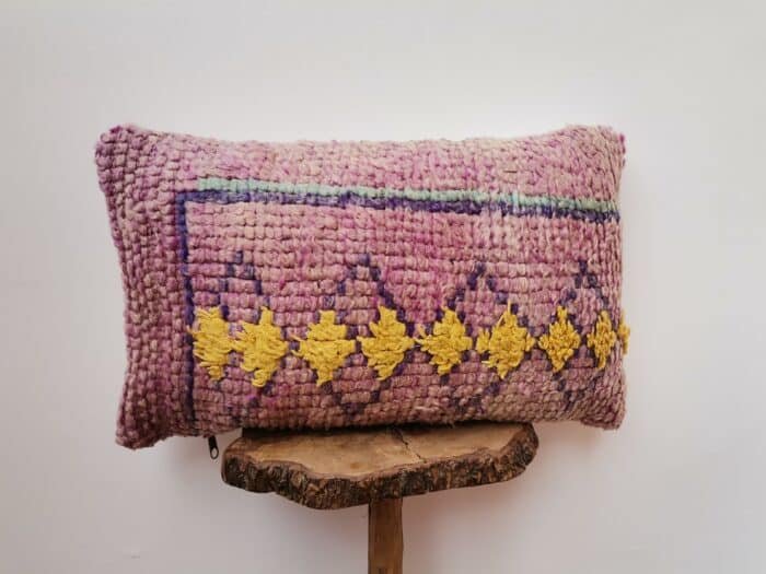 Pillow Berber Purple