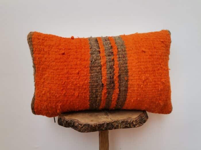 Orange Berber Pillow