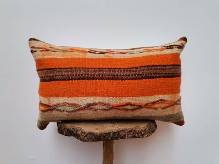 Orange Berber Pillow