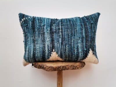 Blue Pillow Cover
