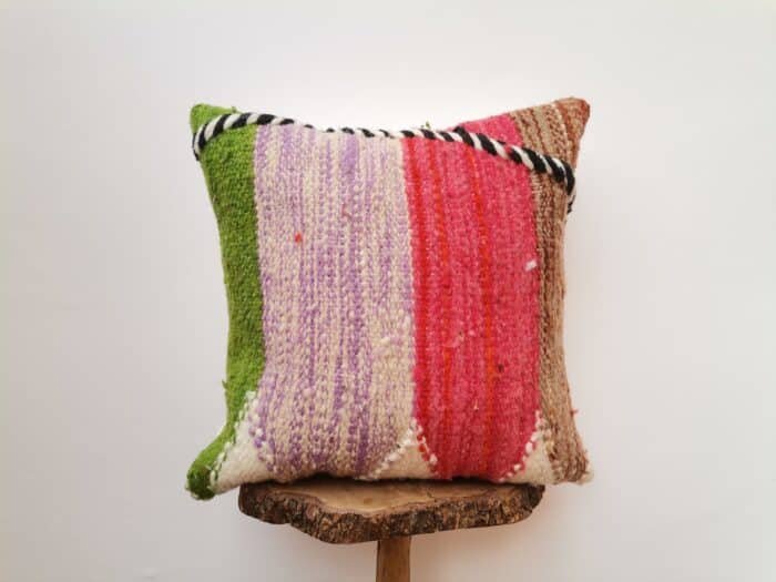 Squared Pillow Case Multicoloured