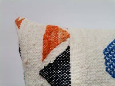 14x16 Moroccan Pillowcase White - Image 4