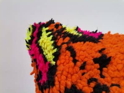 12x20 Moroccan Orange Pillow - Image 2