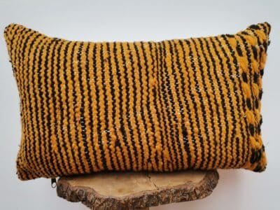 12x20 Black Yellow Pillow Case - Image 3