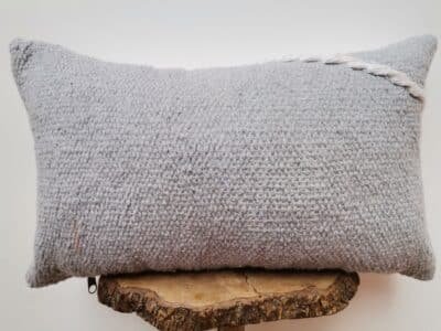 12x20 Moroccan Gray Pillow - Image 3