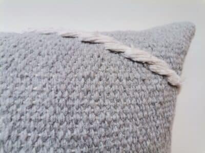 12x20 Moroccan Gray Pillow - Image 2