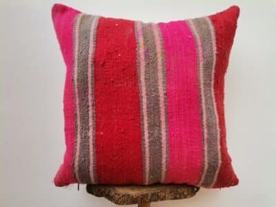 20x20 Pink Pillow Cover - Image 3