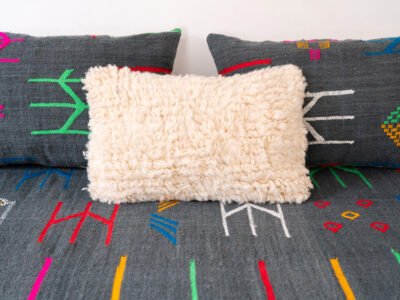 150cm // 5 ft Gray Floor Couch - Image 8