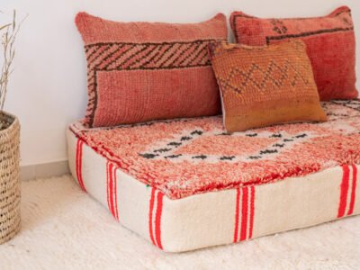 120 cm // 4 ft Moroccan Floor Couch Set - Image 7