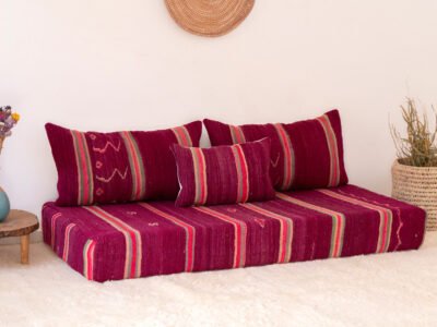 Purple Floor Couch