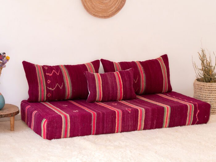 _CAT7417 copy Purple Floor Couch