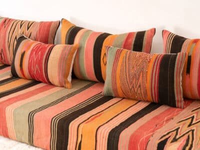 210 cm // 7 ft Berber Floor Couch - Image 10