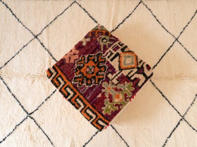 24X24X8'' Rug Pouf Morocco - Image 2