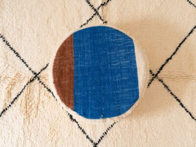 20X6''' Light Blue Ottoman - Image 2