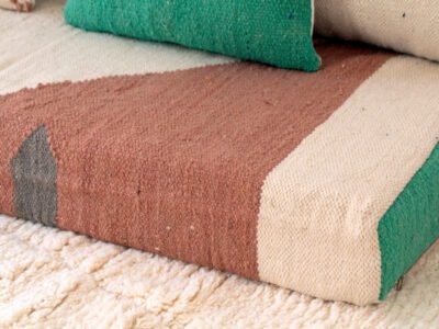 240 cm // 8 ft Modern Floor Sofa Wool - Image 10