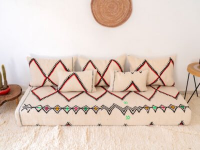 180 cm // 6 ft Moroccan Couch - Image 9