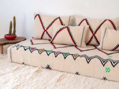 180 cm // 6 ft Moroccan Couch - Image 8