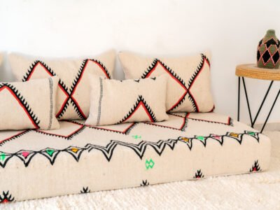 180 cm // 6 ft Moroccan Couch - Image 6