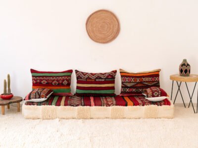 180 cm // 6 ft Oriental Floor Couch - Image 3