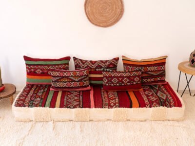 180 cm // 6 ft Oriental Floor Couch - Image 5